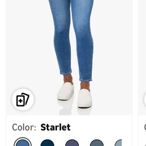 PAIGE Starlet Blue Skinny Jeans